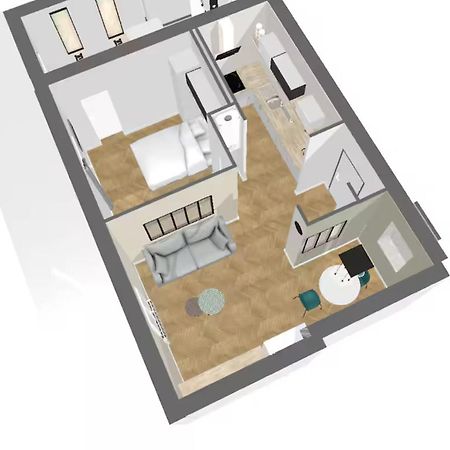 Appartchic - Appartement Standing - Plein Centre & Parking Prive Créon エクステリア 写真
